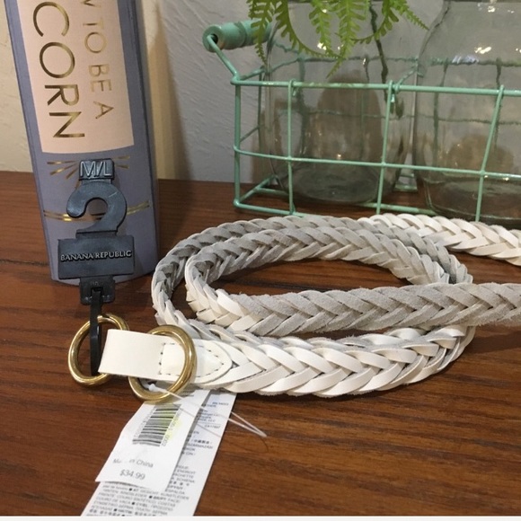Banana Republic Braided Belt - Picture 1 of 8